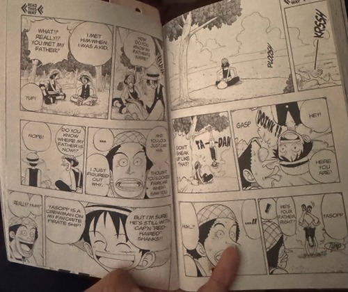 For Some Reason, I Find This Scene Really Cute. It’s Right After Usopp Absolutely Decks Klahadore (Captain