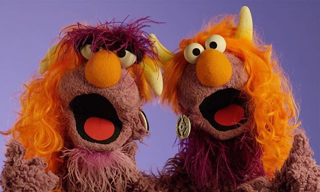 sesame street two headed monster plush