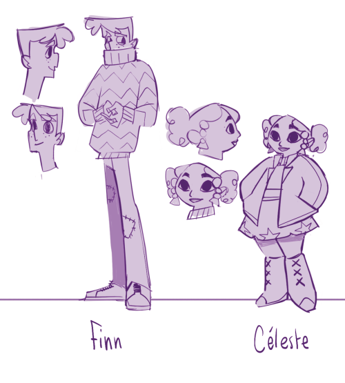 Rough Sketch Of A Lineup Of My OCs!