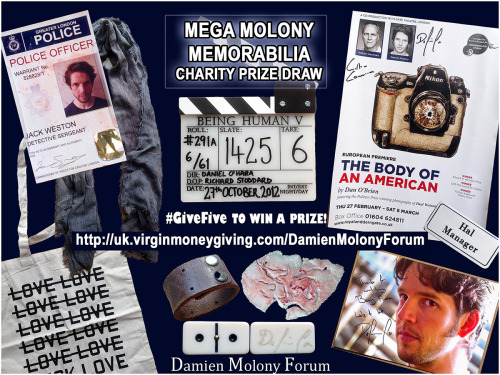 damienmolonyforum: DMF and Damien Molony Present: MEGA MOLONY MEMORABILIA Charity Prize Draw We’re f