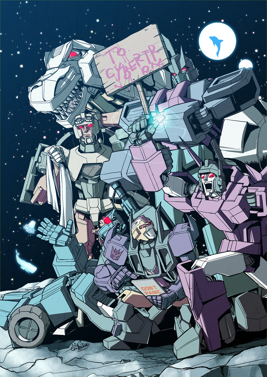 golby2:  Galaxy Hitchhikers! by golby2 line art