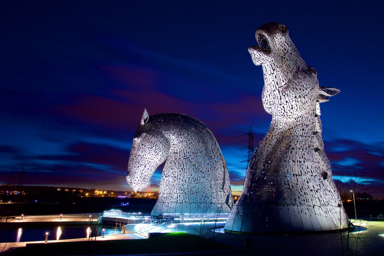 dswainphoto:The Kelpies I finally took myself to go and see the Kelpies up near Grangemouth