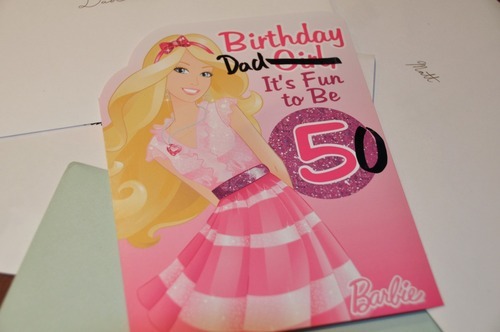 discount-butlins: motherhenna:  thebagelhut:  magicoftelevision:  autisticcosima:  my sense of humor: getting birthday cards with the wildly incorrect age on it for people    I see this and raise you: getting cards for a wildly different occasion and