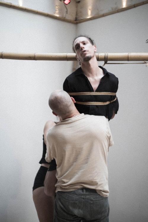 botaniquedelamort: Proceeding together - @shibartiste suspended By Rodolphe &amp; Me, Pictures by St