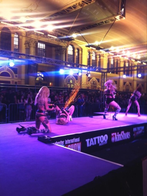 A preview of us at the great british tattoo show!