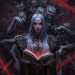 naughtyhalloweenart:The Demon Book by Stefan Koidl