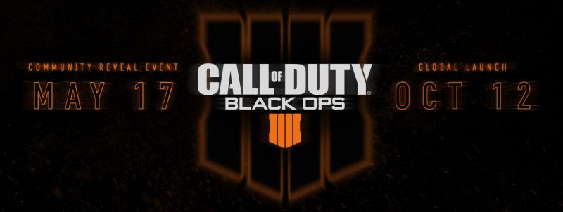 Call of Duty: Black Ops 4 será revelado el 17 de mayo. https://buffer-media-uploads.s3.amazonaws.com/5aa18aa0a76187710b2cda81/52e3699dc5102ebd9dc99413f5b5b7b41262fc41_7fec878e58972f286c7367d9fc2174a81fd29bf3_facebook