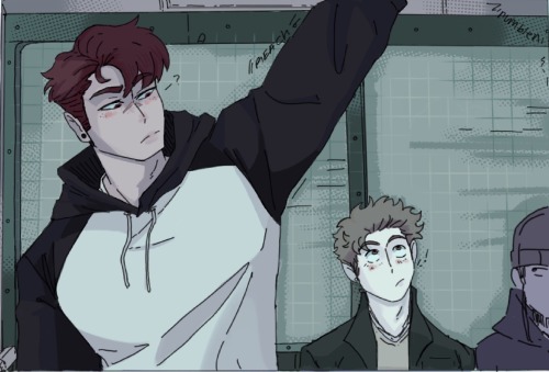 I Have Finished My Marcello Doodles M O S T L Y But I Rlly Tested How Well I Know Color Theory With These.