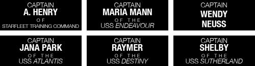 imadoctornotadragonslayer:The rank of Captain is generally held by the commanding officer of a stars