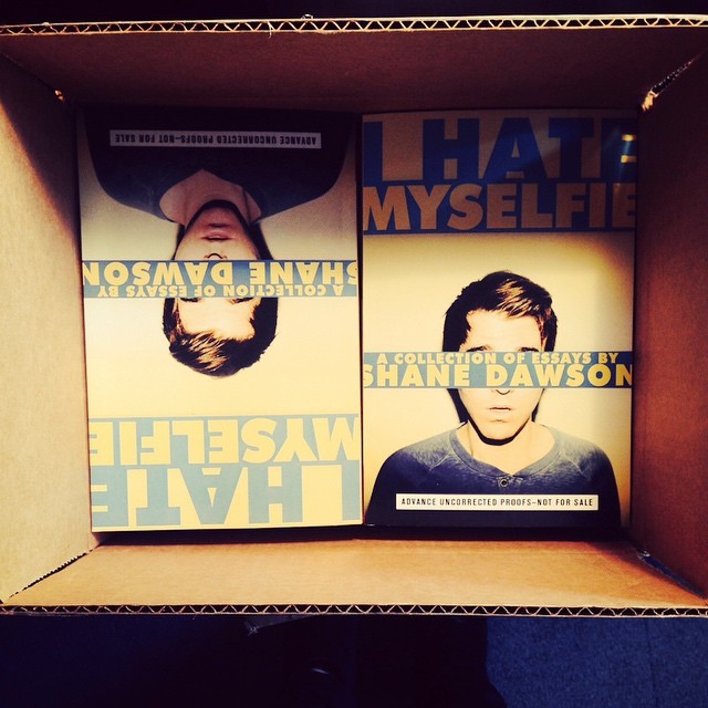 shanedawsonblog:  the books are being printed!!!! wanna win a trip to LA to hang