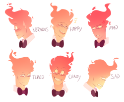 le-poofe:Just a few different Grillby moods