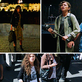 izzyllewis:MJ’s outfits in Spider-man: Homecoming (2017) and Spider-man: Far From Home (2019)