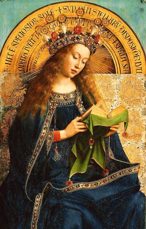 eloybida:  Hubert & Jan van Eyck, L’Adoration de l’Agneau Mystique, circa 1432. 