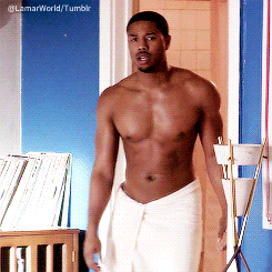 lamarworld:  (PART 1 of 3) actor Michael B. Jordan ass &amp; bulge.