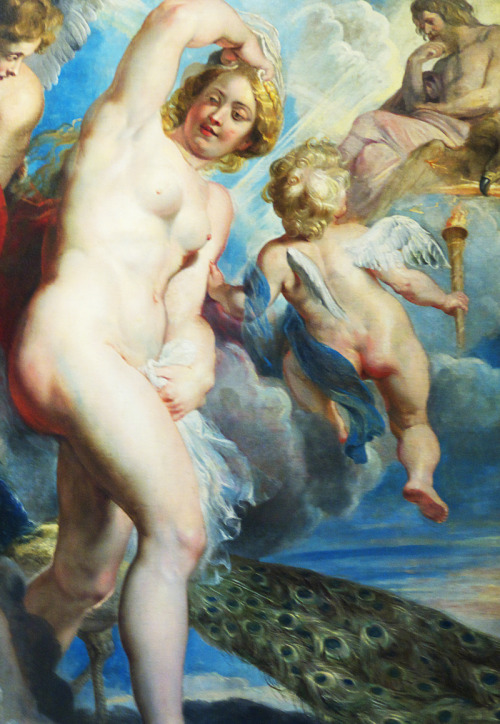 jaded-mandarin:Rubens. Detail from Ixion, King of the Lapiths, Deceived by Juno, 1615.