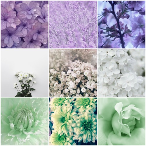 Subtle Genderqueer Moodboard With Flowers for anon &lt;3