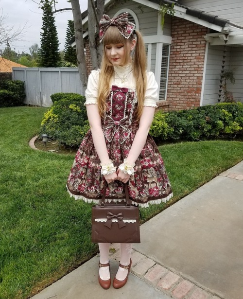 rose-reminiscence: A more sweet take on this dress for the sixth seasonal SD Harajuku Fashion Walk~!