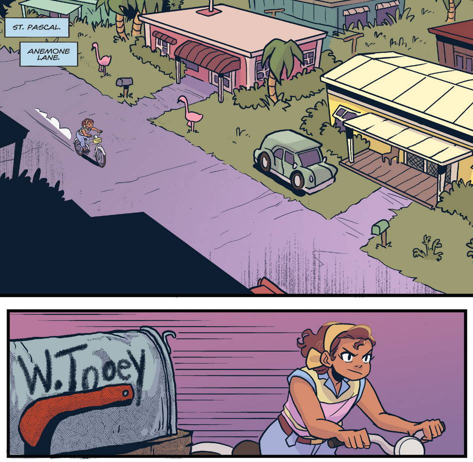 superheroesincolor:  Goldie Vance #6 (2016)  //   BOOM! Box Story Hope Larson ,