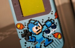 pxlbyte:  Custom Mega Man Game Boy This was