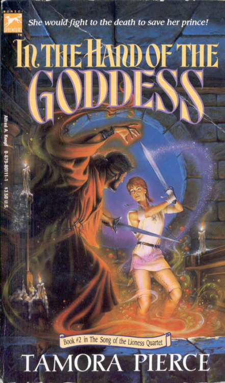 nestofstraightlines:Let’s play, Which Is The Worst Tamora Pierce Cover? I feel like the biggest comp