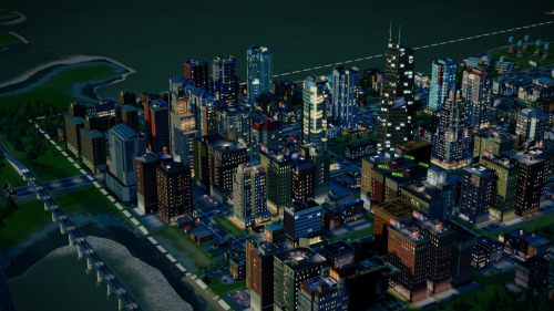 I tried screenshotting the progress of my first city in SimCity from the same angle. They&rsquo;