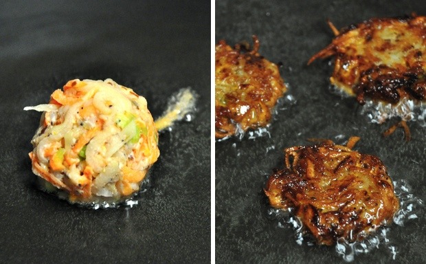 veganinspo:  Vegan Sweet Potato Latkes
