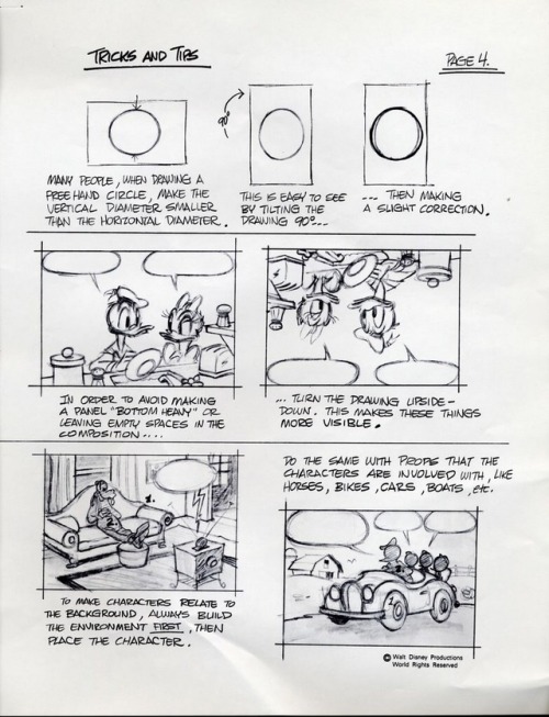 How to make a comic: these handouts by Disney artist Carson van Osten are chock-full of practical ti