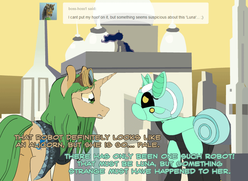 ask-omegacoder:  Is a version of Pun Pony going to show up in every universe Omega