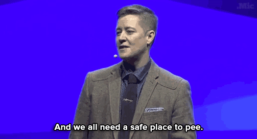 micdotcom:Watch: TED Talk nails why we need neutral bathrooms — and the scary reality trans people f