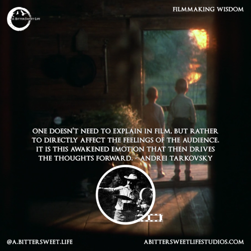 Filmmaking Wisdom from Andrei Tarkovsky