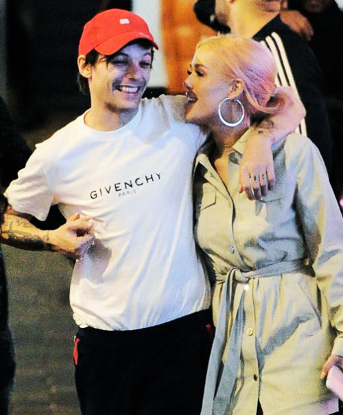 harrvlouis2: Louis and Lottie leaving a club, 21.12.18