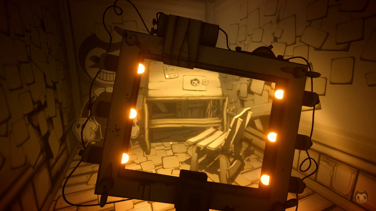 Bendy and the Ink Machine - Quietly stalking through the depths, don't let them see you! Tag your screenshots with #BendySafari ! #BATIM