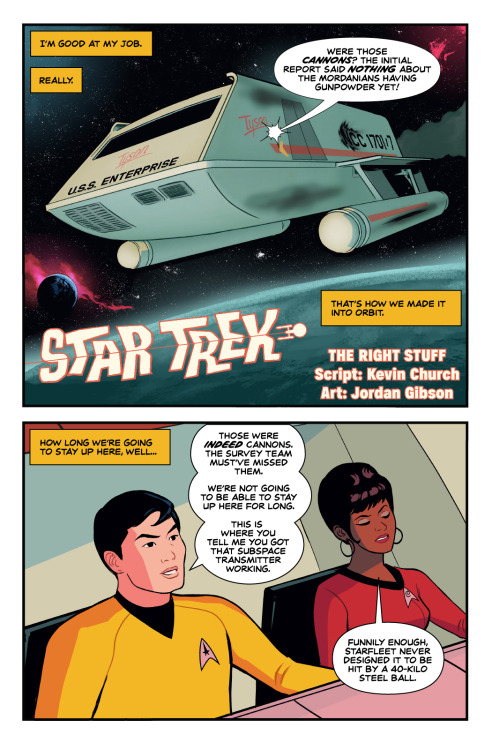 classictrek: Jordan Gibson  and myself made you this bootleg Star Trek comic to enjoy. Yes