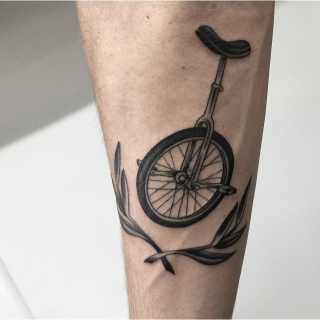 Details 68+ unicycle tattoo latest