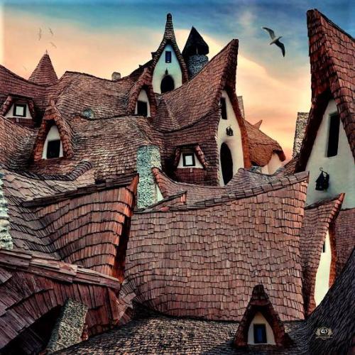 blondebrainpower:  Clay Castle of the Valley