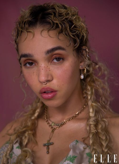 FKA twigs, photographed by Ruth Ossai and styled by Matthew Josephs for ELLE US March 2021