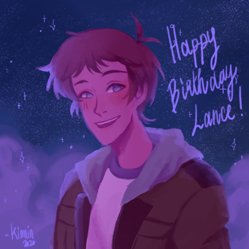 Lil something I made for Lance’s birthday ! Repost outside of tumblr are ok, but please credit me ! 