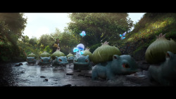 bulbasaur-propaganda:  bulbasaur-propaganda:  OMG OMG OMG OMG BULBASAUR IS IN THE UPCOMING PIKACHU MOVIE AND HE LOOKS ADORABLE  LOOK AT THEM!!!  I want one!