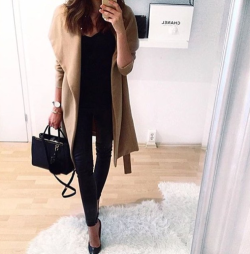 fashionsensexoxo:  Coat - HERETop - HEREPants