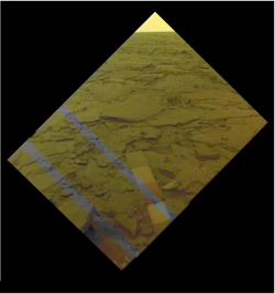 spaceexp: True colour image taken from the surface of Venus by USSR’s Venera 13 via reddit 