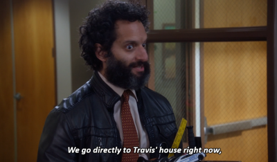 brooklyn 99 the tagger thats the butt