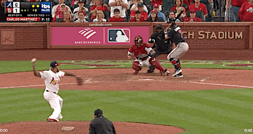 Dansby Swanson hits a game-tying RBI double in the 9th inning.  The Braves went on to win 3-1 to tak