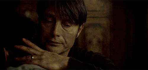 mikkelsenmads:Hannibal and Will → touching for anon
