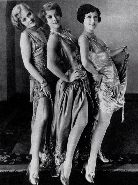 miss-flapper: Anita Page, Joan Crawford, and Dorothy Sebastian photographed for Our Dancing Daughter