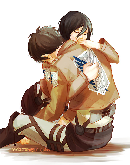 elizaethian:  So this is Viria’s Attack on Titan fan art.  ISN’T IT FUCKING AMAZING????  Go look at more of her art!  