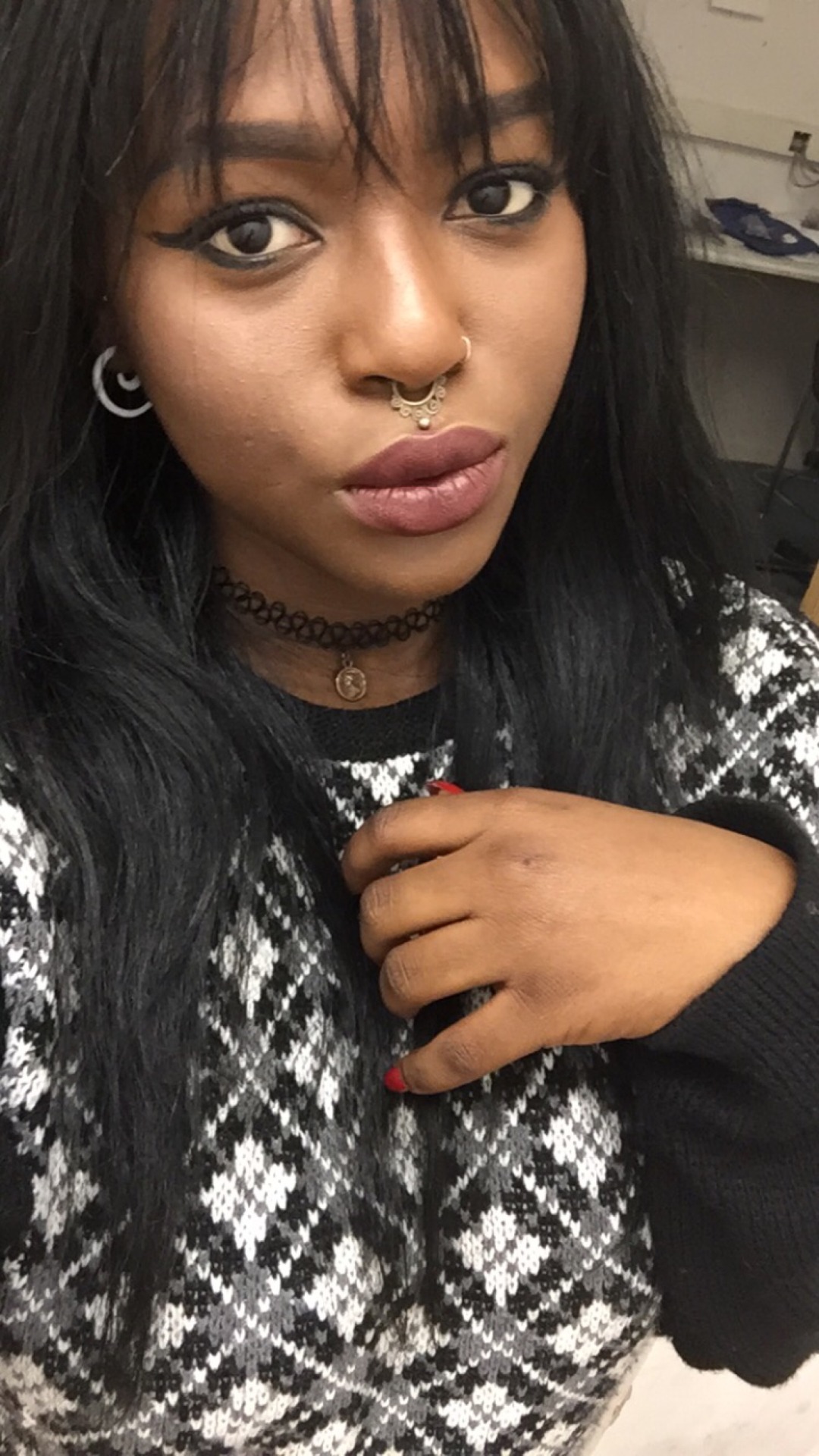 fullmetal-asbo:  Hangover and ugly jumper sorta day. Feel free to tell me I’m cute