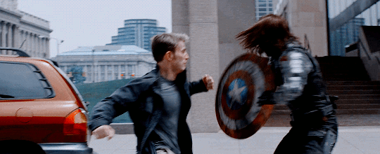 namieamuuro:    [4/⏦] CA: The Winter Soldier : Highway Fight Scene : Still the