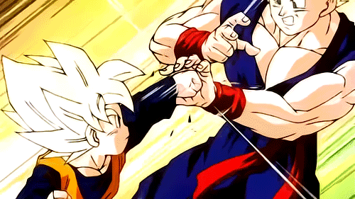 gokuthesaiyan:  goten and gohan training