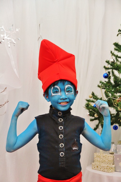 A Smurfy Christmas by Ivy’s Make Up and Beauty Academy