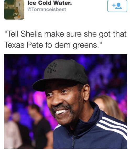 XXX Denzel got them falsies? photo